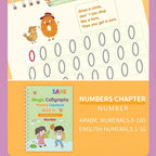 Handwriting Practice Notebook Set Grooved Pages Disappearing Ink
