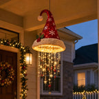 Hanging Christmas Hat Warm LED & Sparkling Pendants