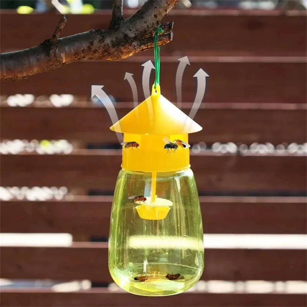 Hanging Fruit Fly & Wasp Trap Attractant Lure Transparent