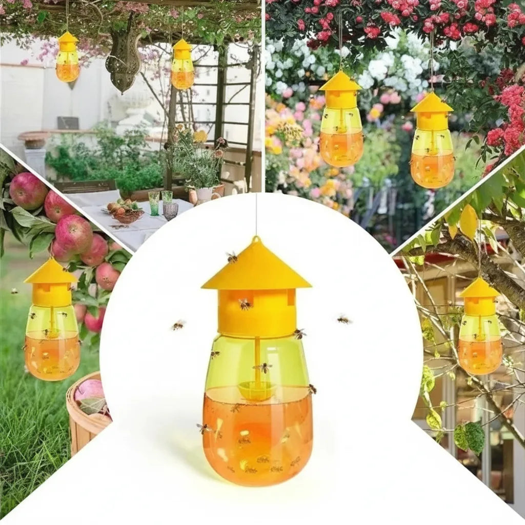 Hanging Fruit Fly & Wasp Trap Attractant Lure Transparent