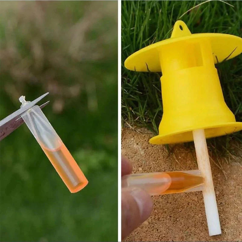 Hanging Fruit Fly & Wasp Trap Attractant Lure Transparent