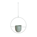 Hanging Plant Pot Stable Iron Frame No Assembly
