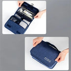 Hanging Toiletry Bag Foldable Water-Repellent Multiple Pockets