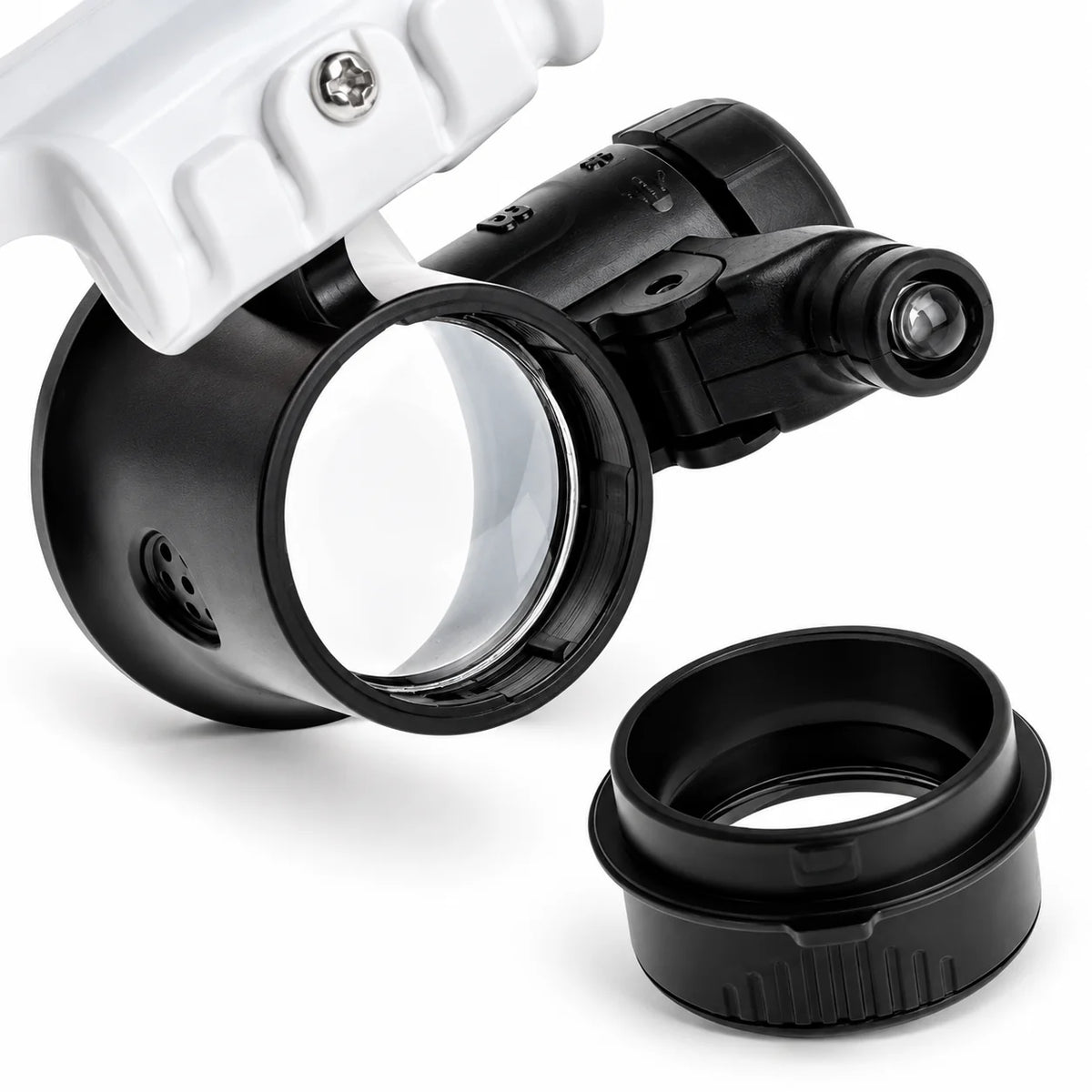 Head Magnifier Hands-Free 23x LED Light