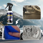 Headlight Cleaner Removes Haze & Yellowing Long-Lasting UV Protection