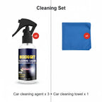 Headlight Cleaner Removes Haze & Yellowing Long-Lasting UV Protection
