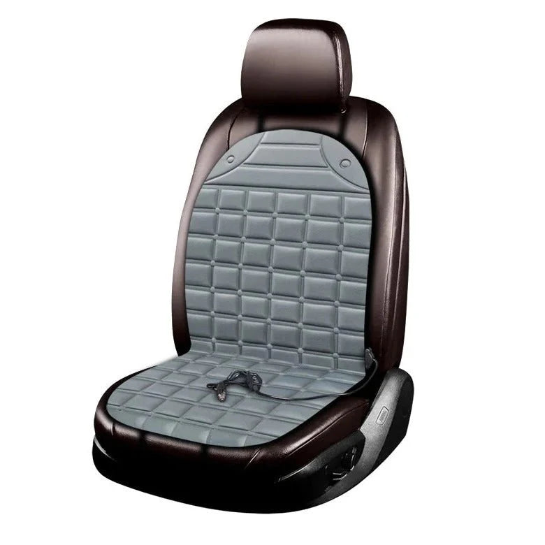 Heated Car Seat Cushion 12V Dual Heat Settings Non-Slip Backing