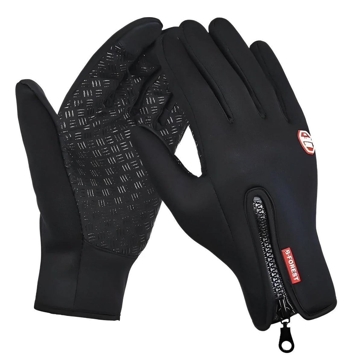 Heated Gloves Touchscreen Three Heat Settings Water-Repellent & Windproof
