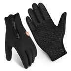 Heated Gloves Touchscreen Three Heat Settings Water-Repellent & Windproof