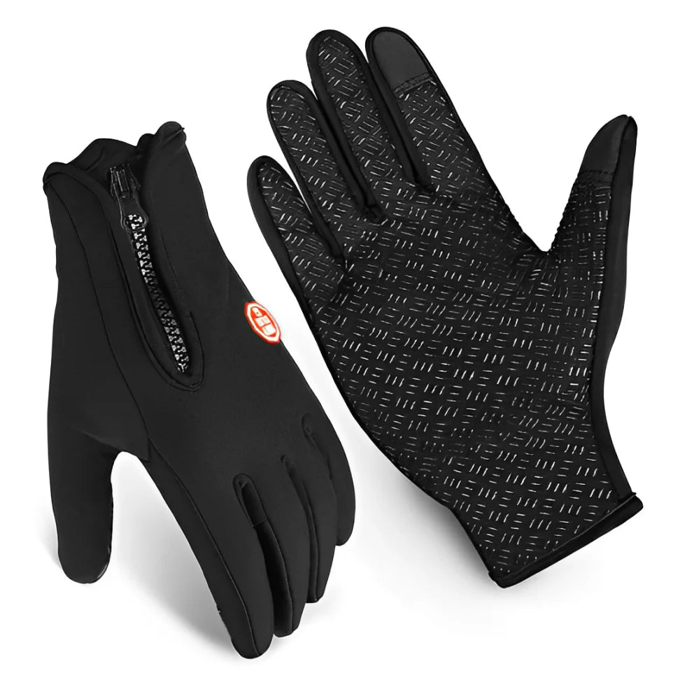 Heated Gloves Touchscreen Three Heat Settings Water-Repellent & Windproof