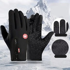 Heated Gloves Touchscreen Three Heat Settings Water-Repellent & Windproof