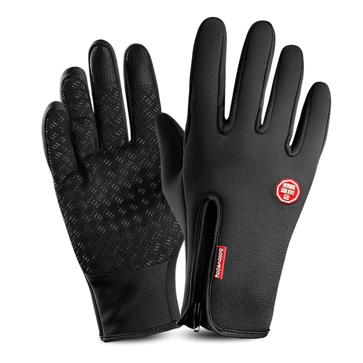 Heated Gloves Touchscreen Three Heat Settings Water-Repellent & Windproof