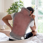 Heated Scarf Soft Flannel Hands-Free 6 Heat Settings
