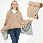 Heated Shawl Blanket USB-C Powered Adjustable Heat Settings
