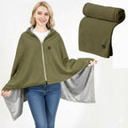 Heated Shawl Blanket USB-C Powered Adjustable Heat Settings