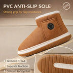 Heated Slippers 3 Heat Settings Rechargeable Non-Slip Sole