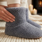 Heated Slippers USB-Powered Ankle-High Non-Slip Sole