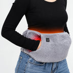Heated Waist Belt Graphene Quick-Heating Crystal Velvet USB Powered