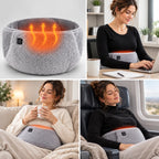 Heated Waist Belt Graphene Quick-Heating Crystal Velvet USB Powered
