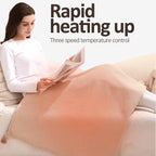 Heated Wrap Blanket USB-Powered 3 Heat Settings Machine-Washable