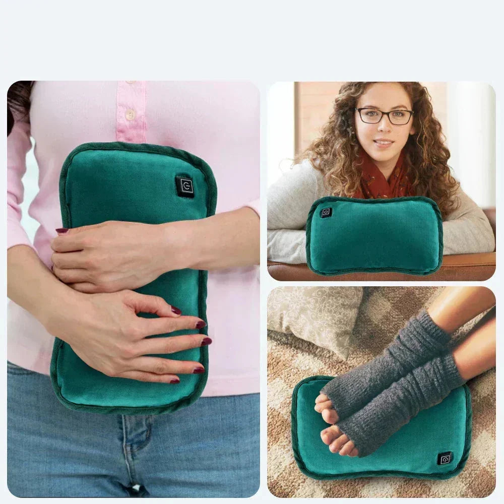 Heating Pad Plush Cordless USB Rechargeable