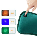 Heating Pad Plush Cordless USB Rechargeable