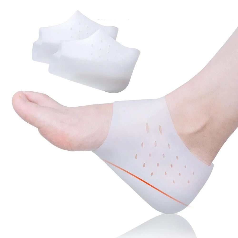 Height-Increasing Insoles Silicone Cushioned Anti-Slip
