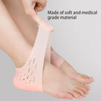 Height-Increasing Insoles Silicone Cushioned Anti-Slip