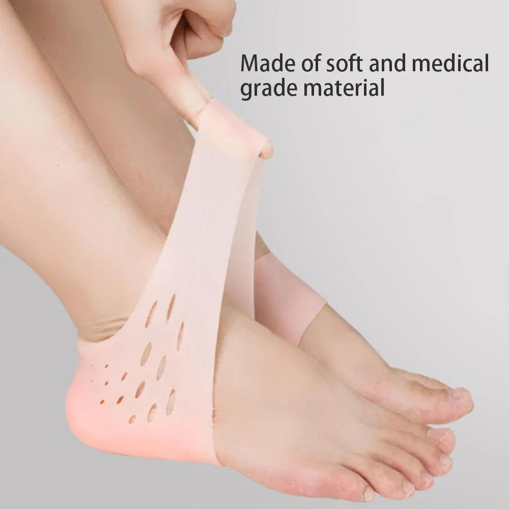 Height-Increasing Insoles Silicone Cushioned Anti-Slip