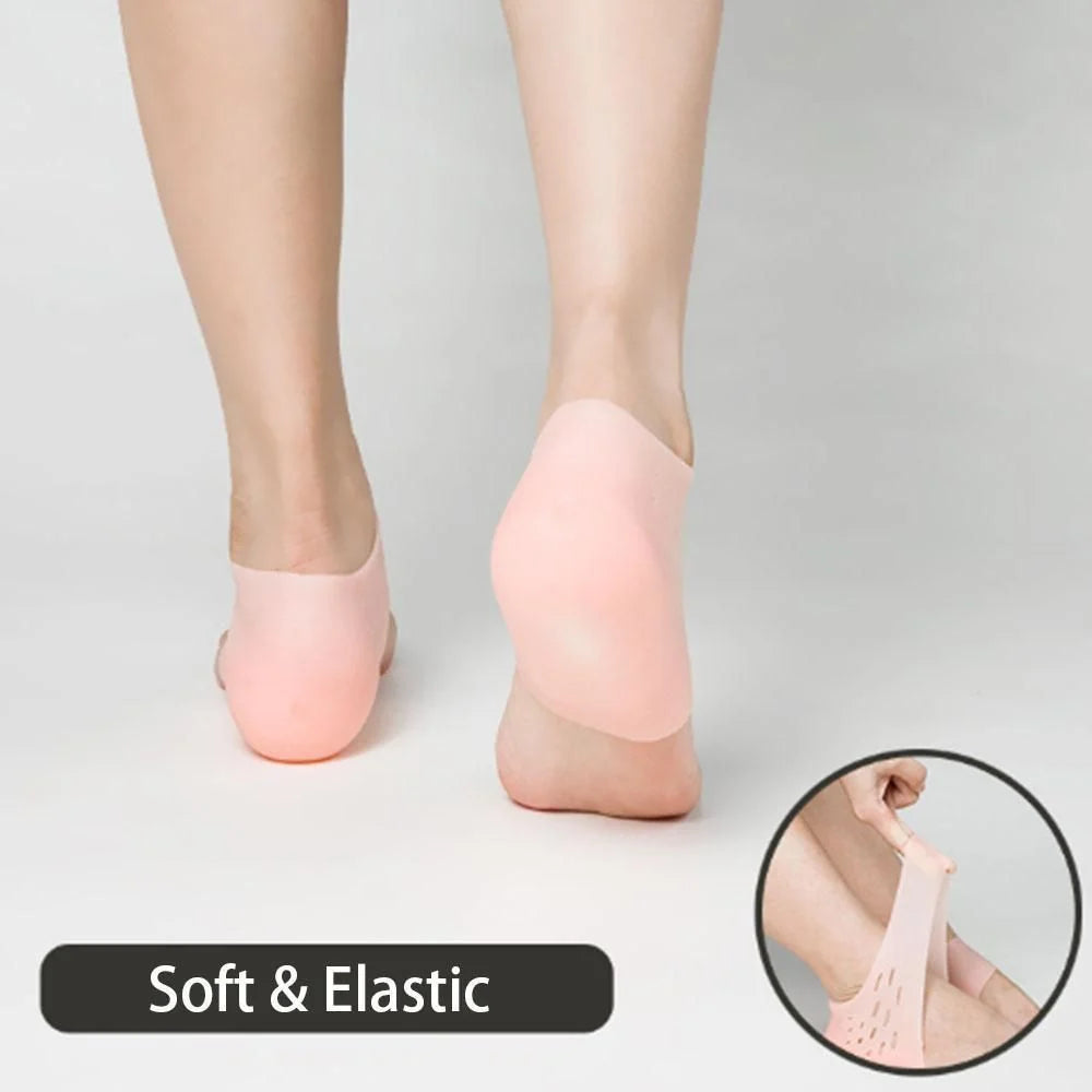 Height-Increasing Insoles Silicone Cushioned Anti-Slip