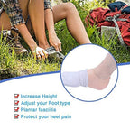 Height-Increasing Insoles Silicone Cushioned Anti-Slip