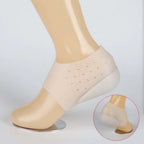 Height-Increasing Insoles Silicone Cushioned Anti-Slip