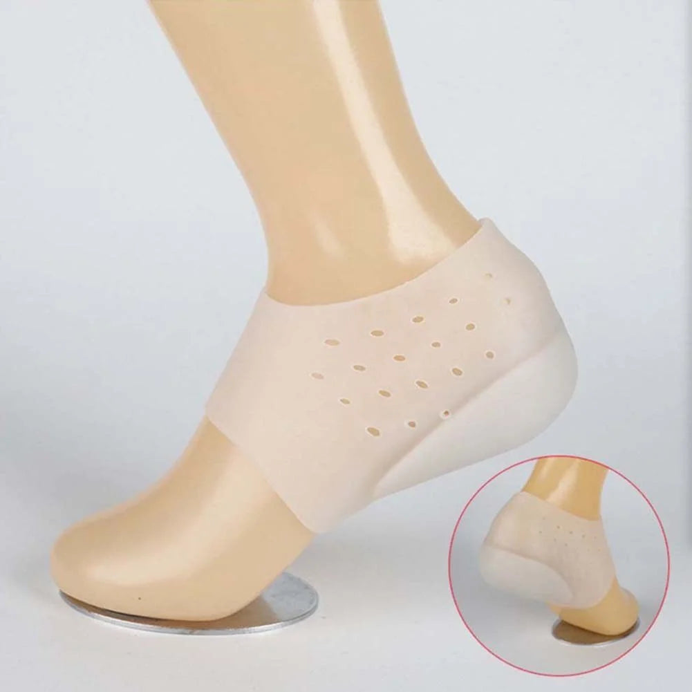 Height-Increasing Insoles Silicone Cushioned Anti-Slip
