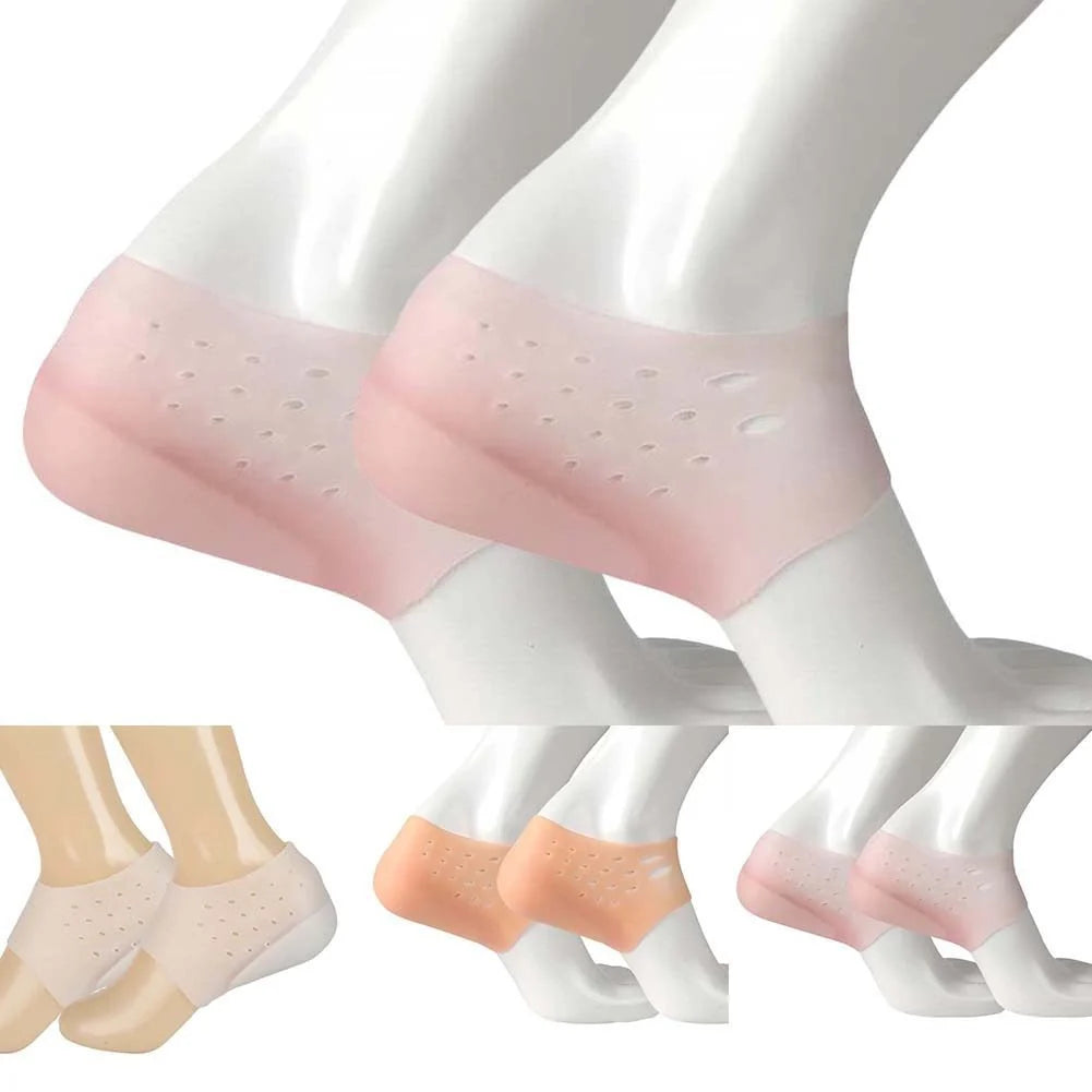 Height-Increasing Insoles Silicone Cushioned Anti-Slip