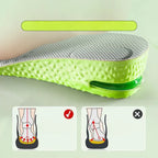 Height Insoles Adjustable Three Heights Arch Support & Odor Control