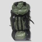 Hiking Backpack 23.8-Gallon Capacity Multiple Compartments Cushioned Straps