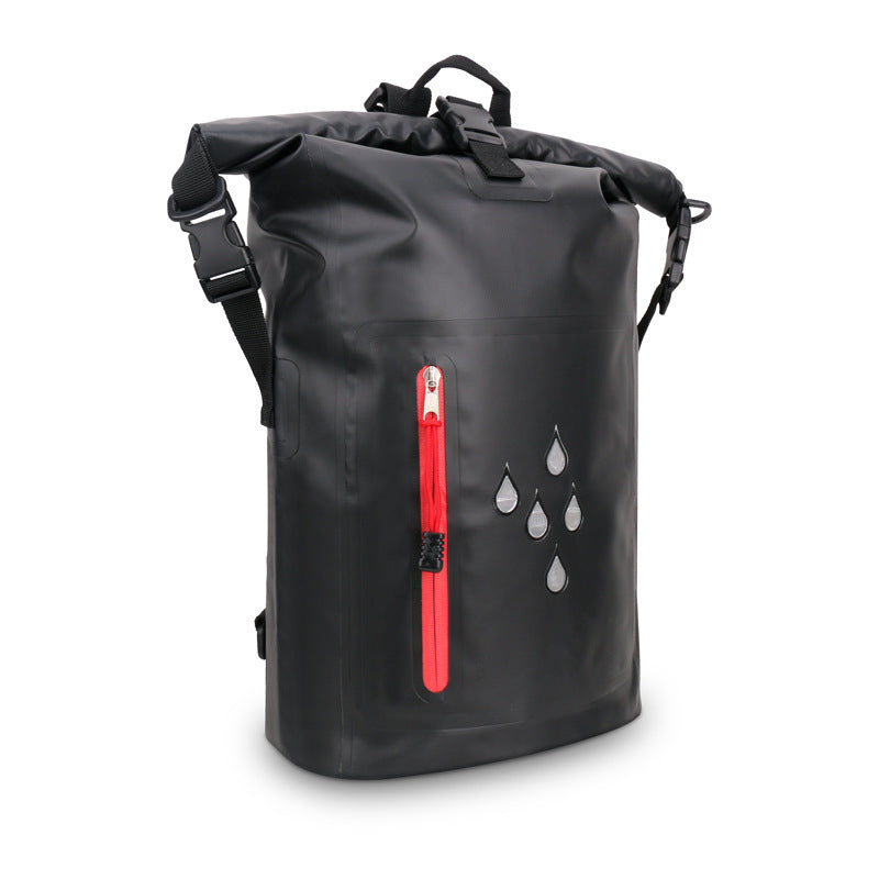 Hiking Backpack Water-Repellent Multiple Compartments Height-Adjustable Straps