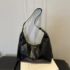 Hobo Bag Leather Slouchy Adjustable Strap
