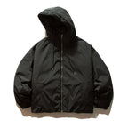 Hooded Jacket Lightweight Insulated Windproof Water-Repellent
