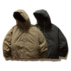 Hooded Jacket Lightweight Insulated Windproof Water-Repellent