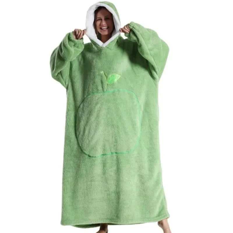 Hoodie Soft Fleece Oversized Fit Kangaroo Pocket