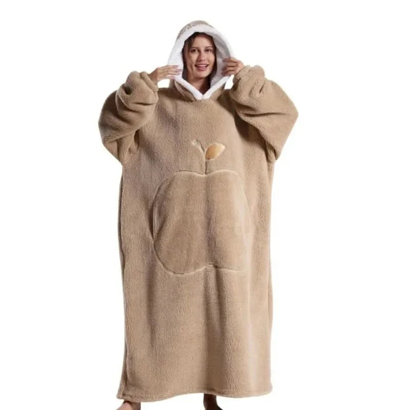 Hoodie Soft Fleece Oversized Fit Kangaroo Pocket