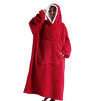 Hoodie Soft Fleece Oversized Fit Kangaroo Pocket