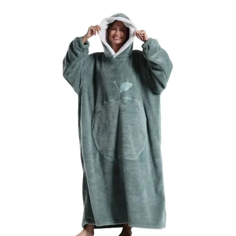 Hoodie Soft Fleece Oversized Fit Kangaroo Pocket