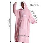 Hoodie Soft Fleece Oversized Fit Kangaroo Pocket
