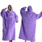 Hoodie Soft Fleece Oversized Fit Kangaroo Pocket