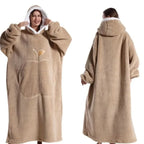 Hoodie Soft Fleece Oversized Fit Kangaroo Pocket