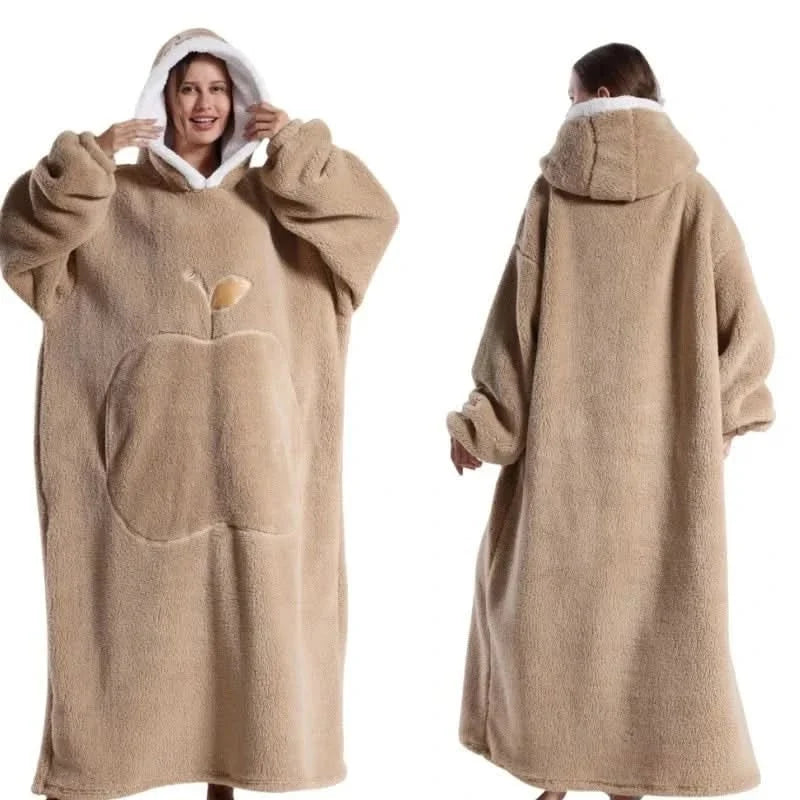 Hoodie Soft Fleece Oversized Fit Kangaroo Pocket
