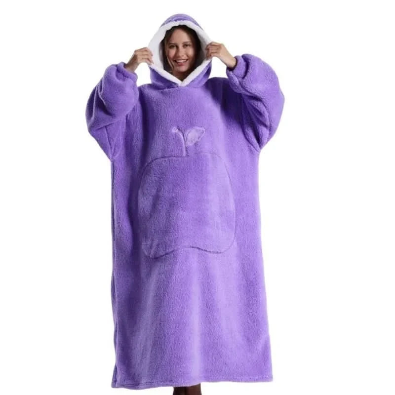 Hoodie Soft Fleece Oversized Fit Kangaroo Pocket