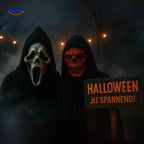 Horror Mask Full-Face Integrated Hood Breathable Mesh Eyes